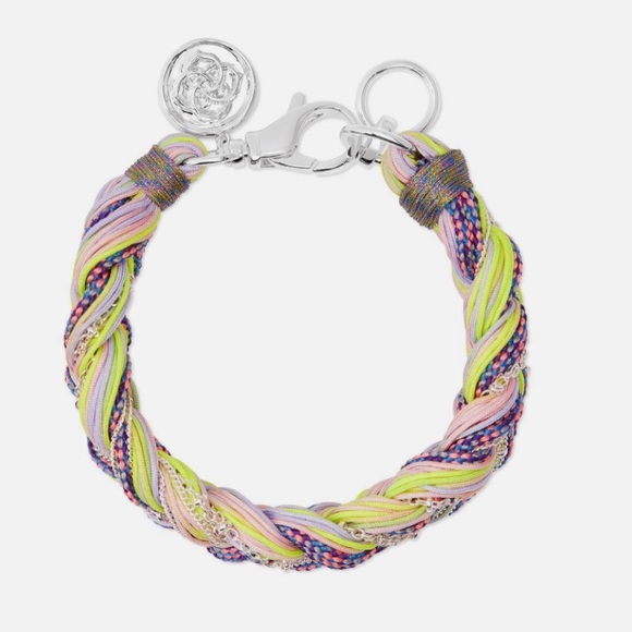 NWT KENDRA SCOTT masie corded bracket in lilac neon mix - Picture 2 of 11